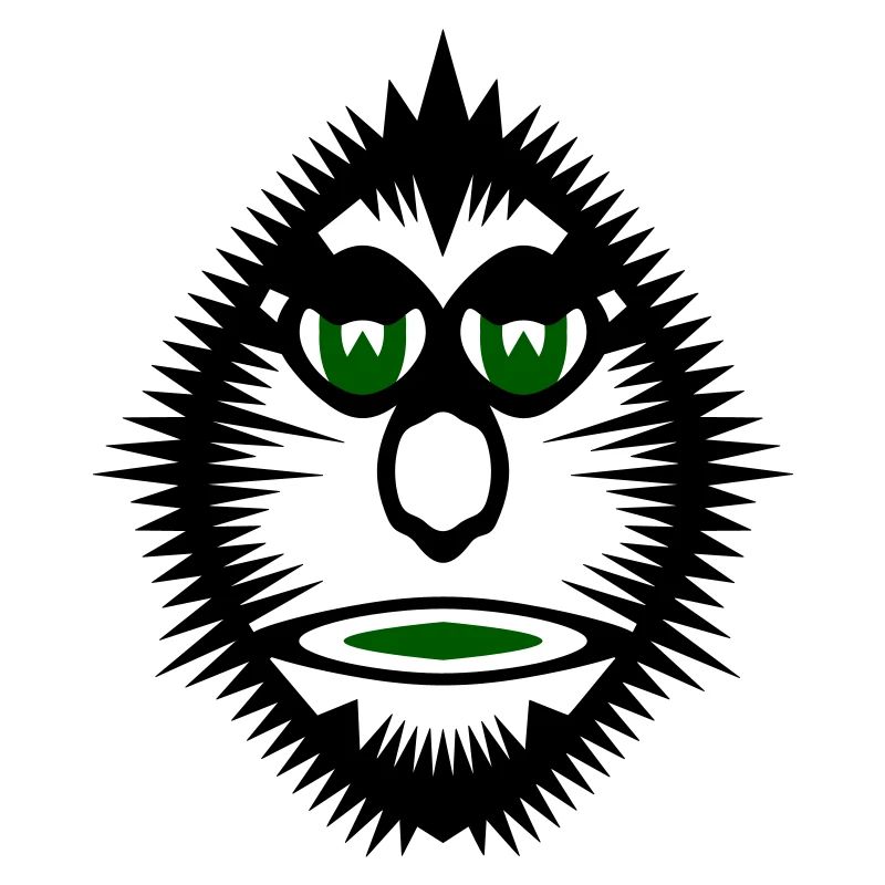 Illustration de visage de chat Visage de chat