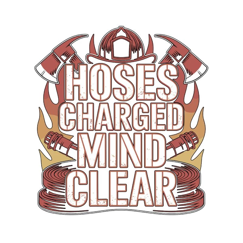 Fire Engineer Hoses Charged Mind Fire Services