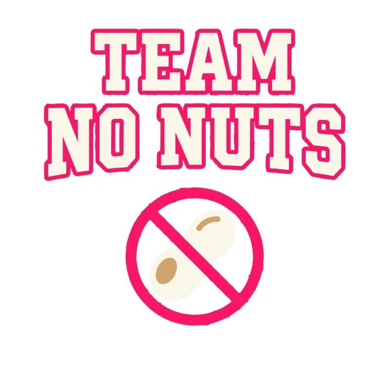 Team No Nuts with Peanut Symbol