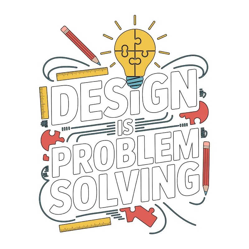 Designer Educator Design Is Problem Graphic Design