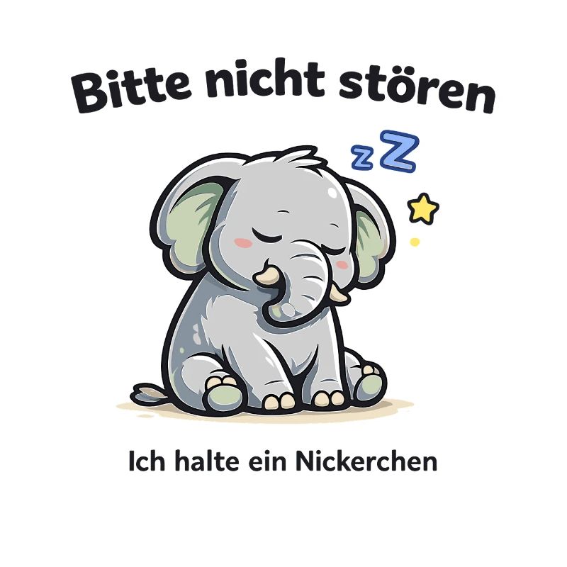 Bitte nicht stören, ich halte ein Nickerchen