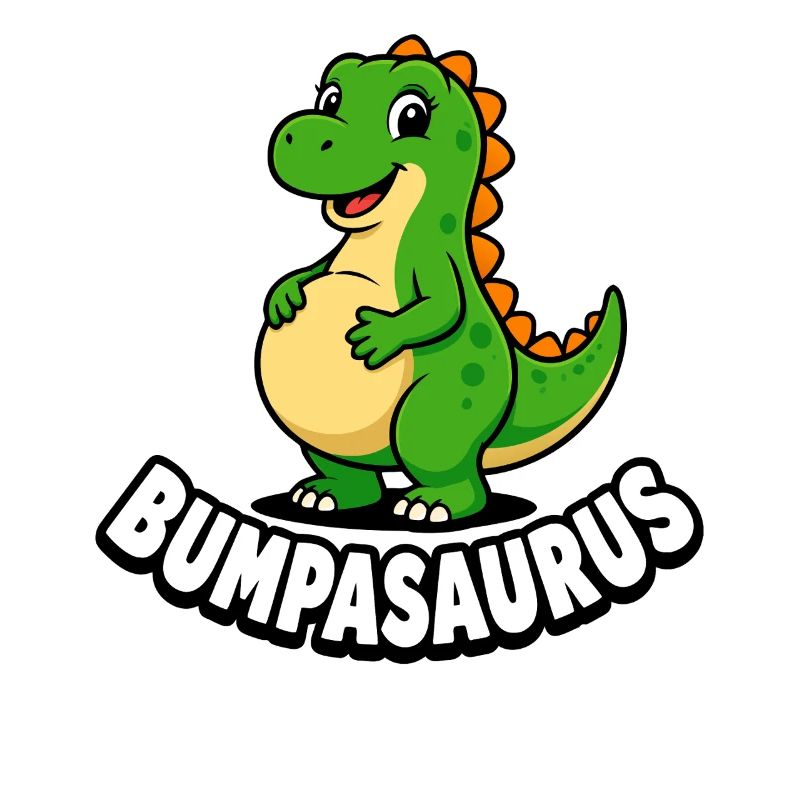 Grossesse de dinosaure Bumpasaurus enceinte