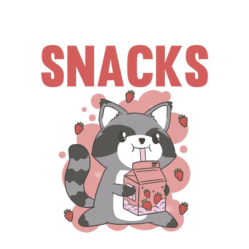 I Require Snacks Trash Panda Raccoon