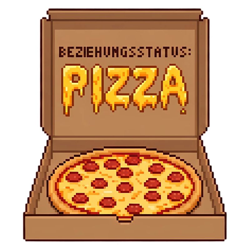 Statut relationnel Pizza célibataire Saint-Valentin