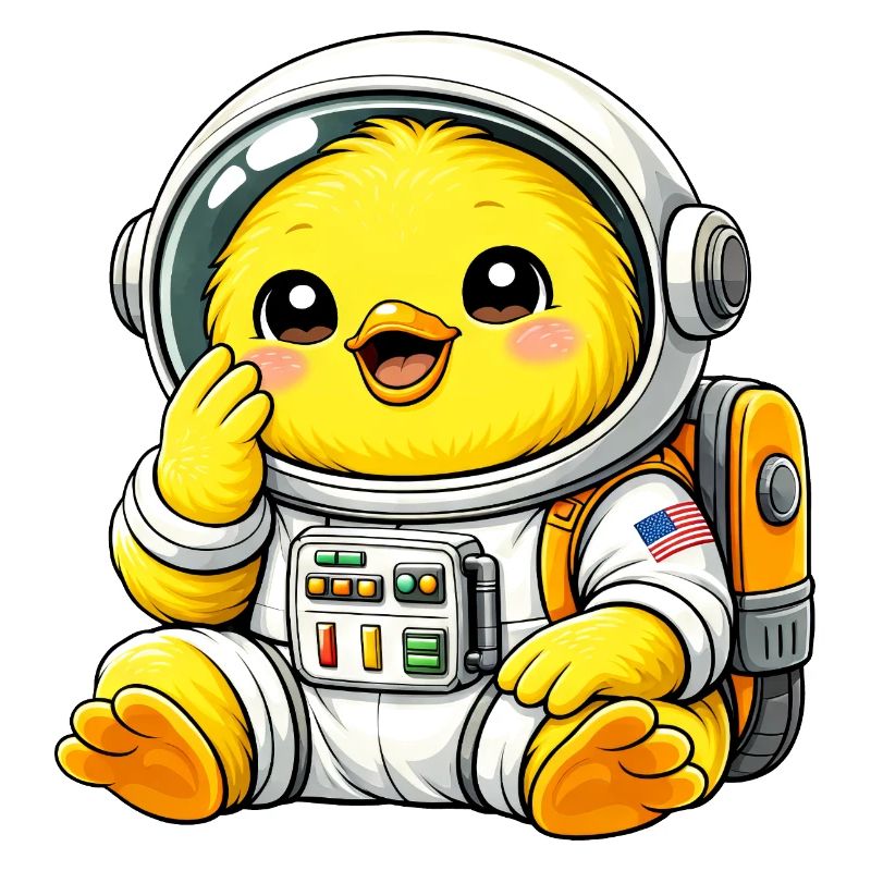 Poulet mignon, Astronaute, Exploratrice de l’Espace