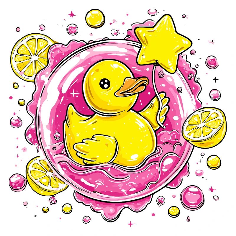 Citrus Quack Neon Duckling
