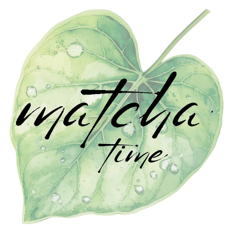 Matcha, feuille, vert, temps