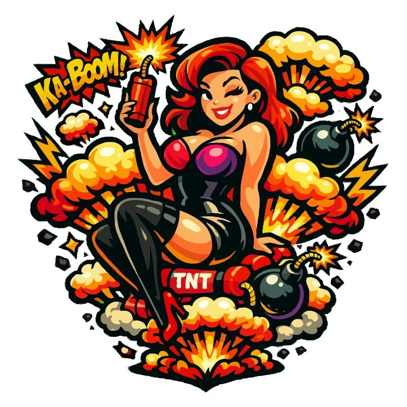 Explosive woman