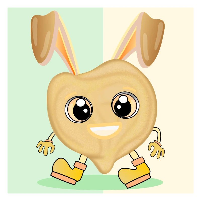 Chickpea Easter Bunny