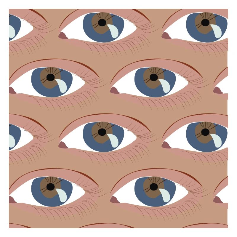 Les yeux alignés