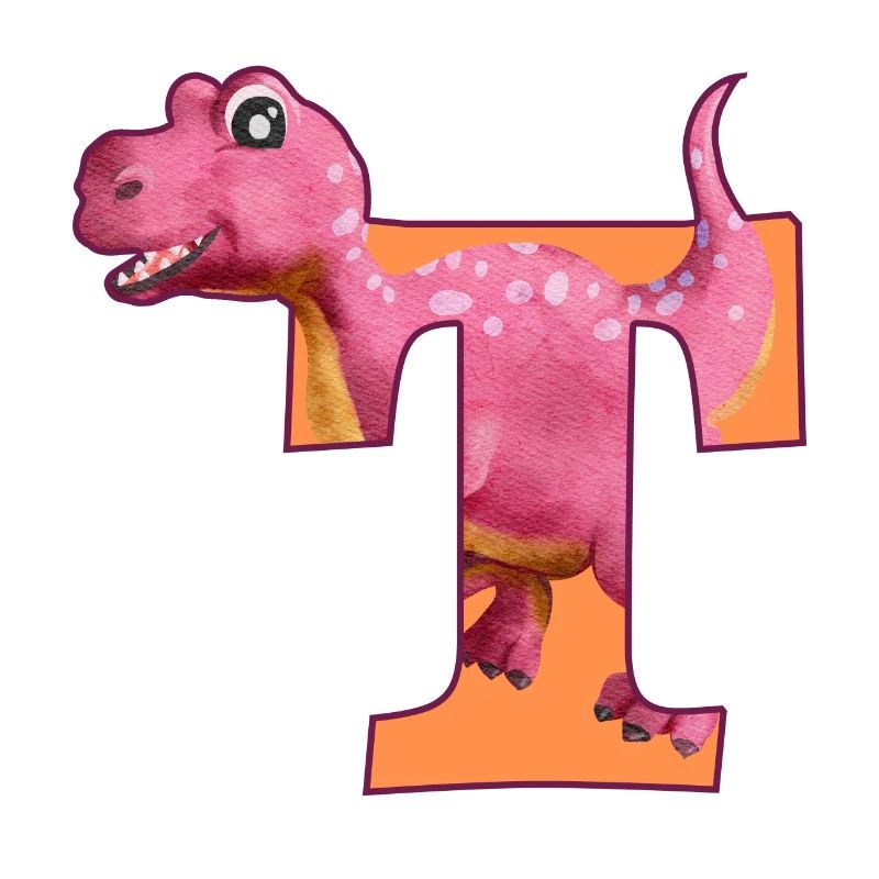T - DINOSAUR, customizable