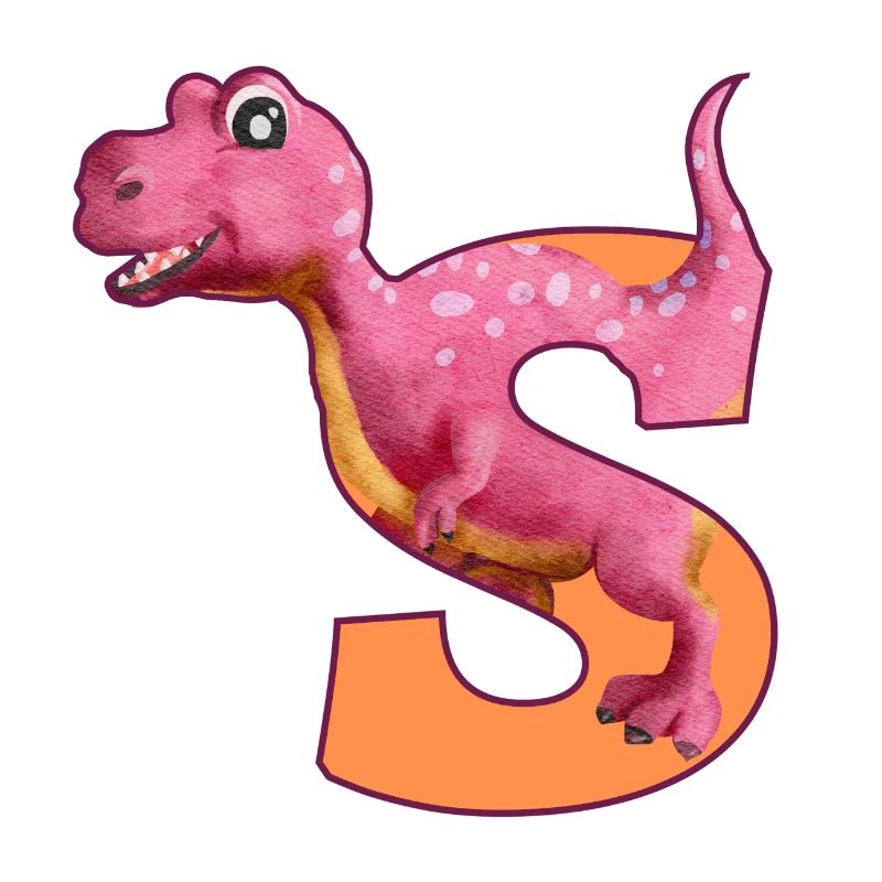 S - DINOSAUR, customizable
