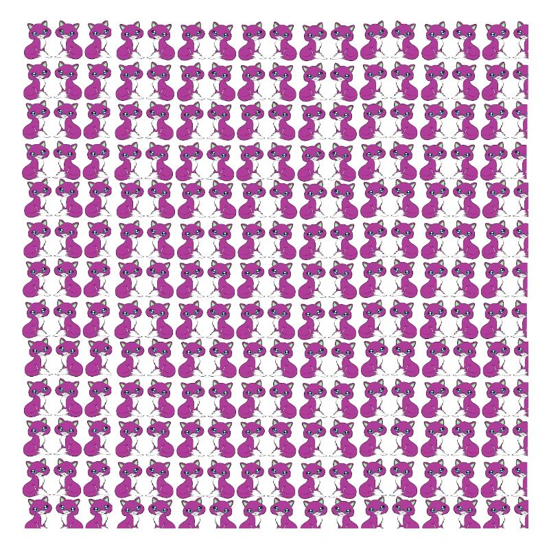 katzenmuster, langhaar katze sitzend, Samtpfote