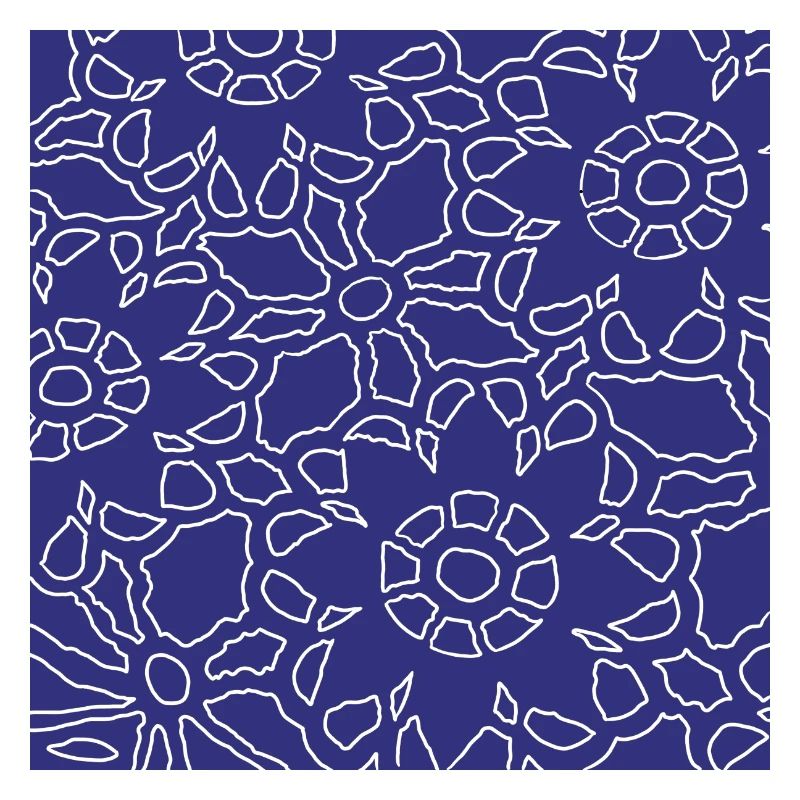 Linear Christmas geometric pattern