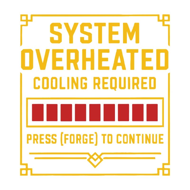 System Overheat – Forge Tee
