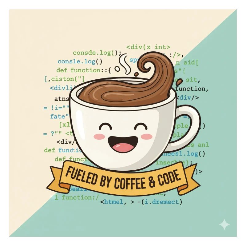 Happy Coffee Mug and Code