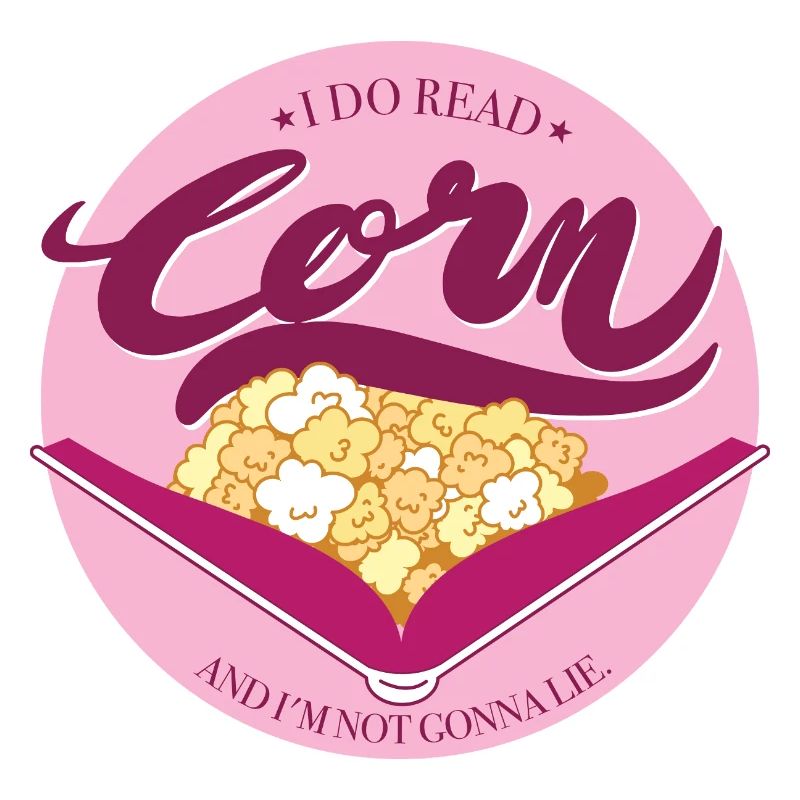 Corn mit rosa Hintergrund