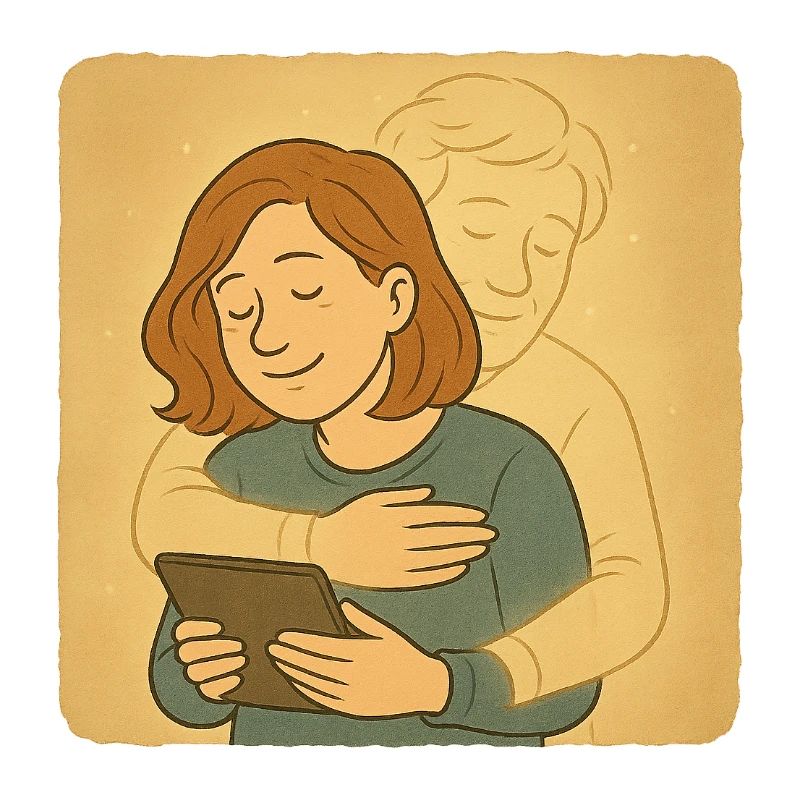 Virtual hug for me