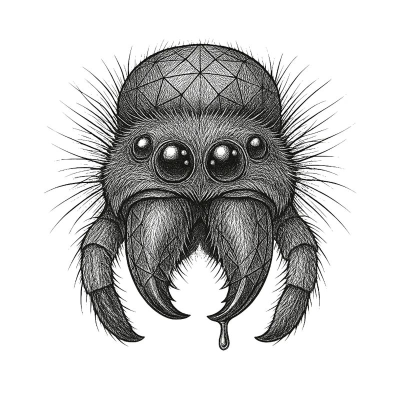 Geometric Spider Head
