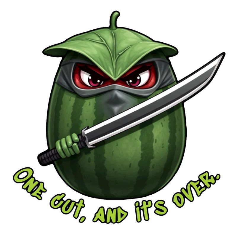 Ninja de la pastèque : Une fin coupée