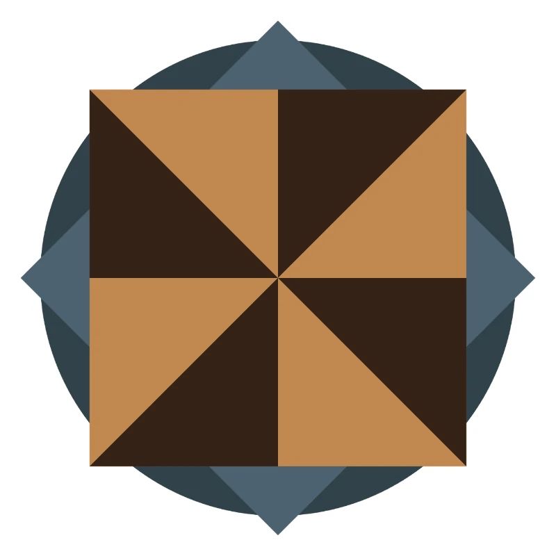 GÉOMÉTRIE DU NOYAU PYRAMIDAL | Œuvres d’art Basic Shapes