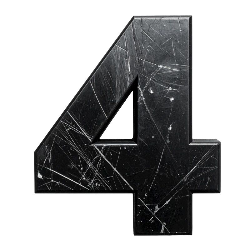 Four Metal Scratch Texture