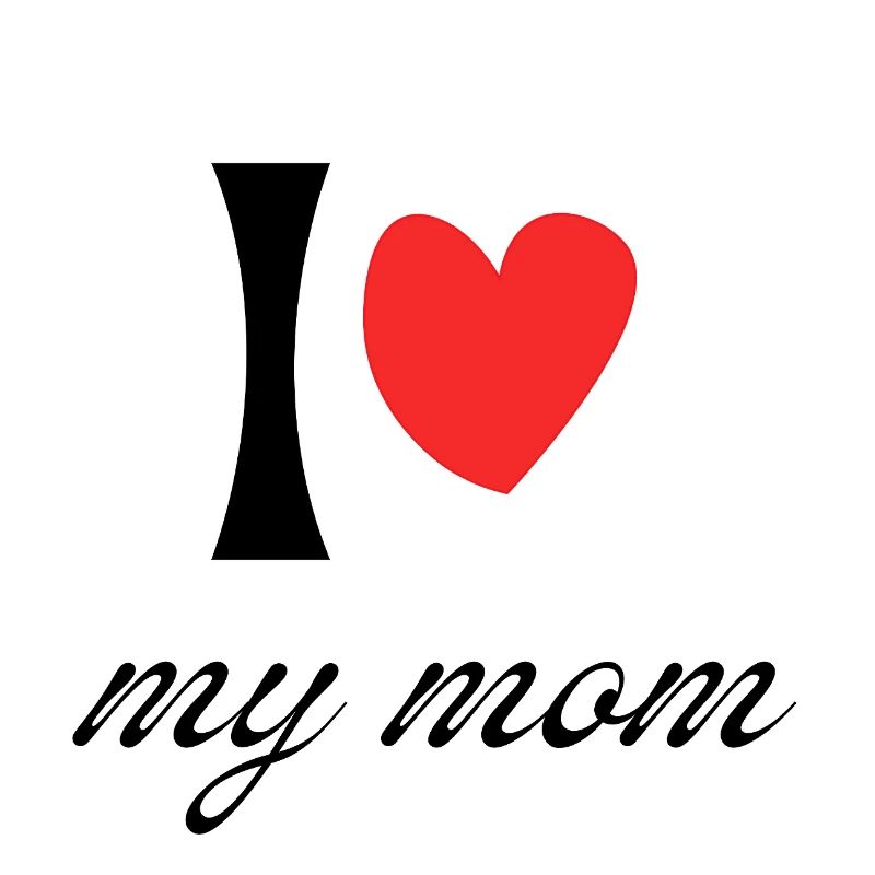 Ich liebe meine Mutter – Muttertags- und Anniversa-Geschenk