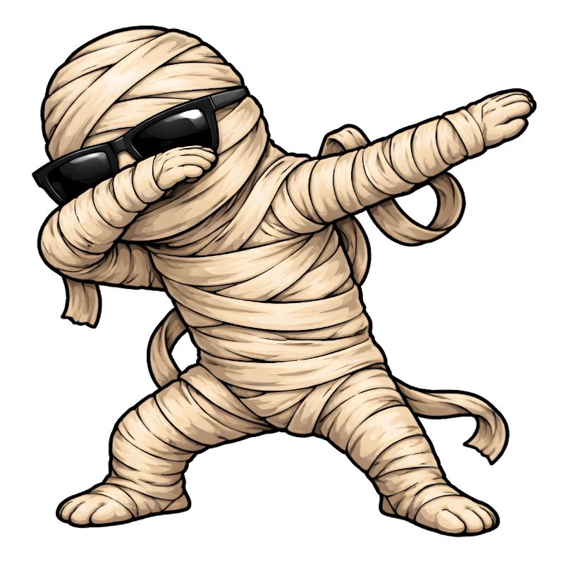 Dabbing Mummy