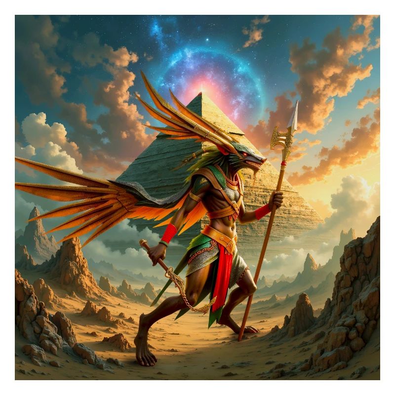 Gardien ailé de la pyramide