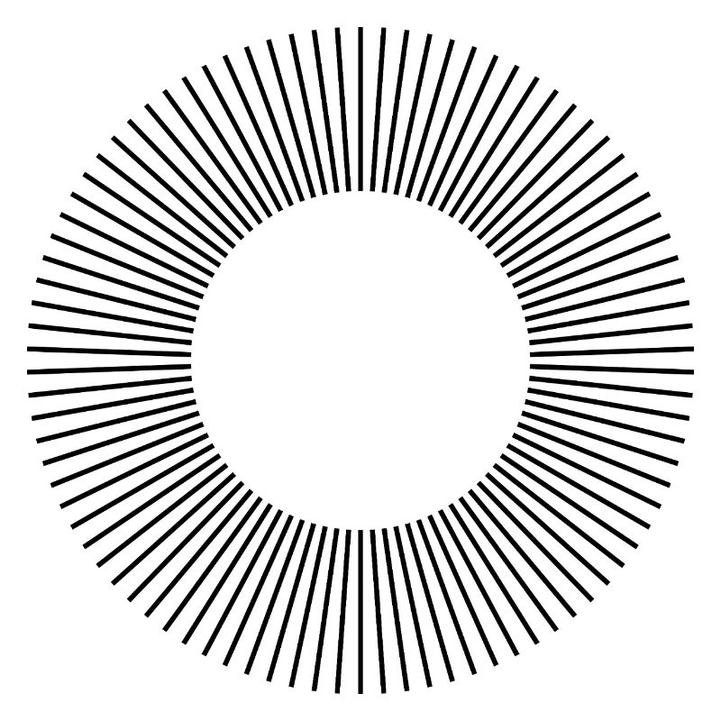 lines circle composition design