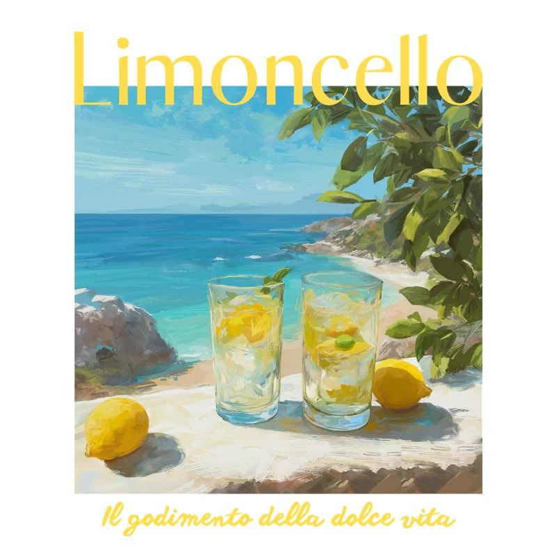 Limonecello am Strand