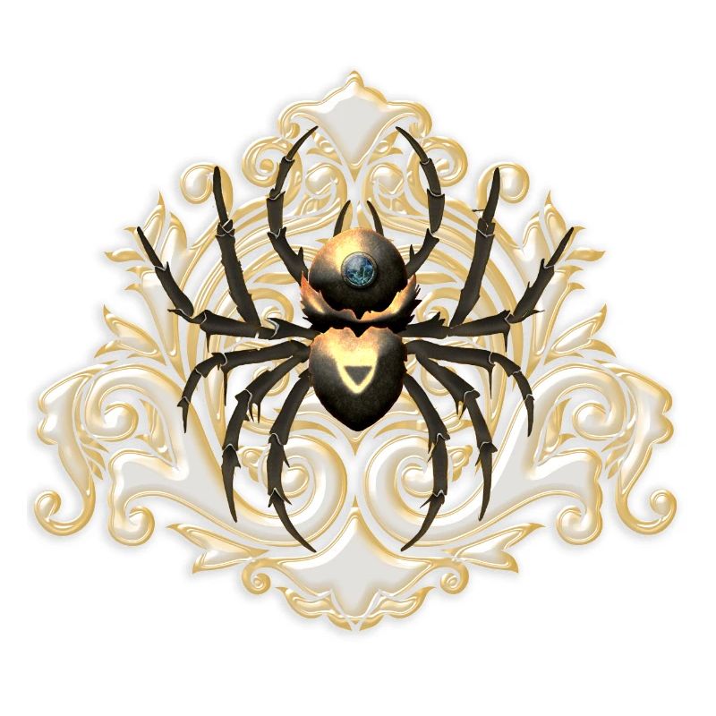 Geniale Steampunk-Spinne
