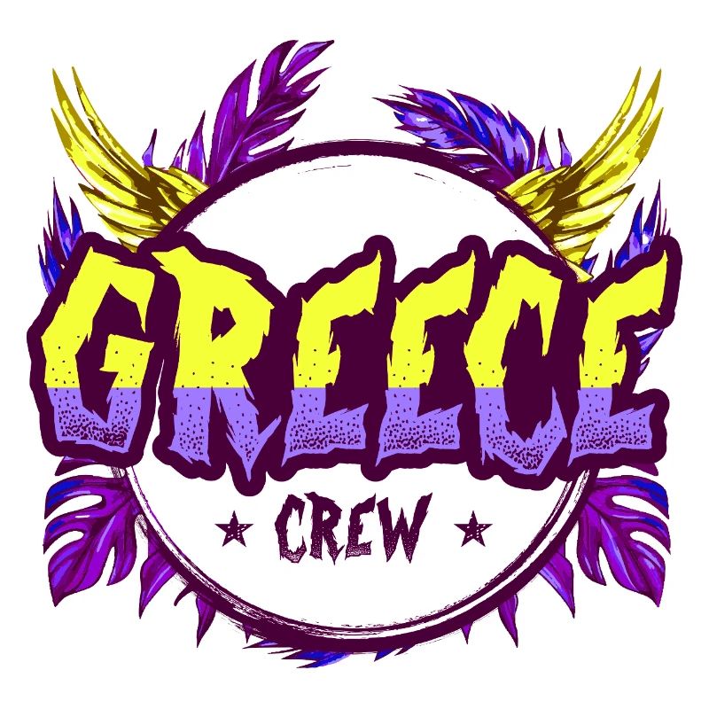 Équipe de la Grèce Colorée