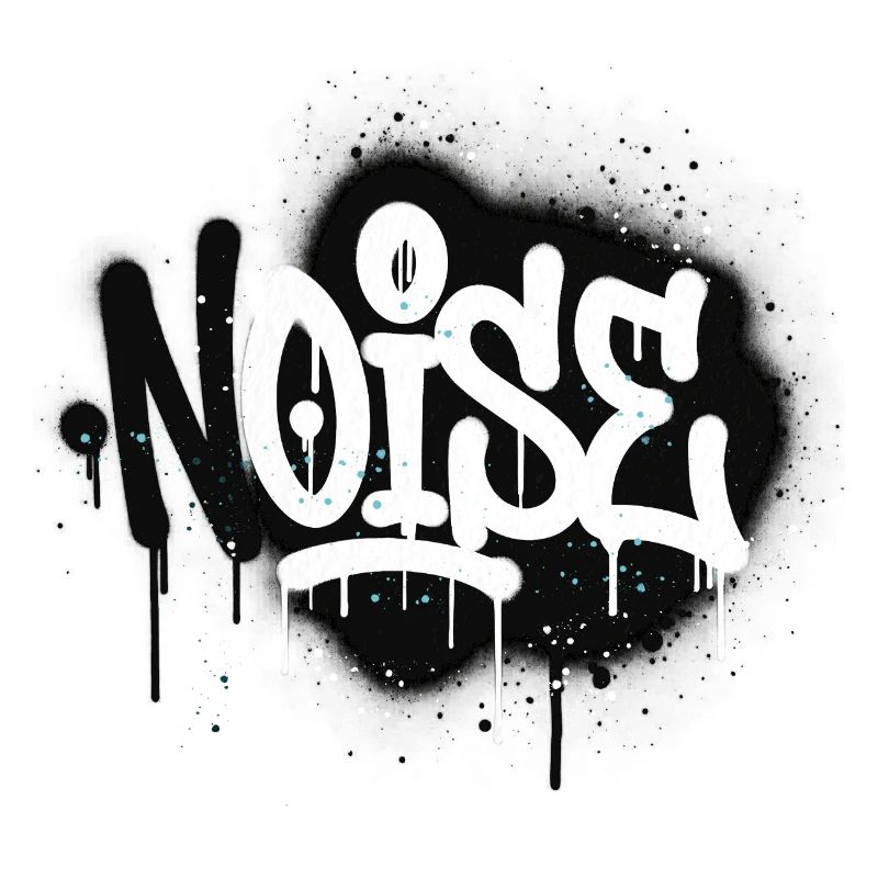Spray bruyant pour graffiti