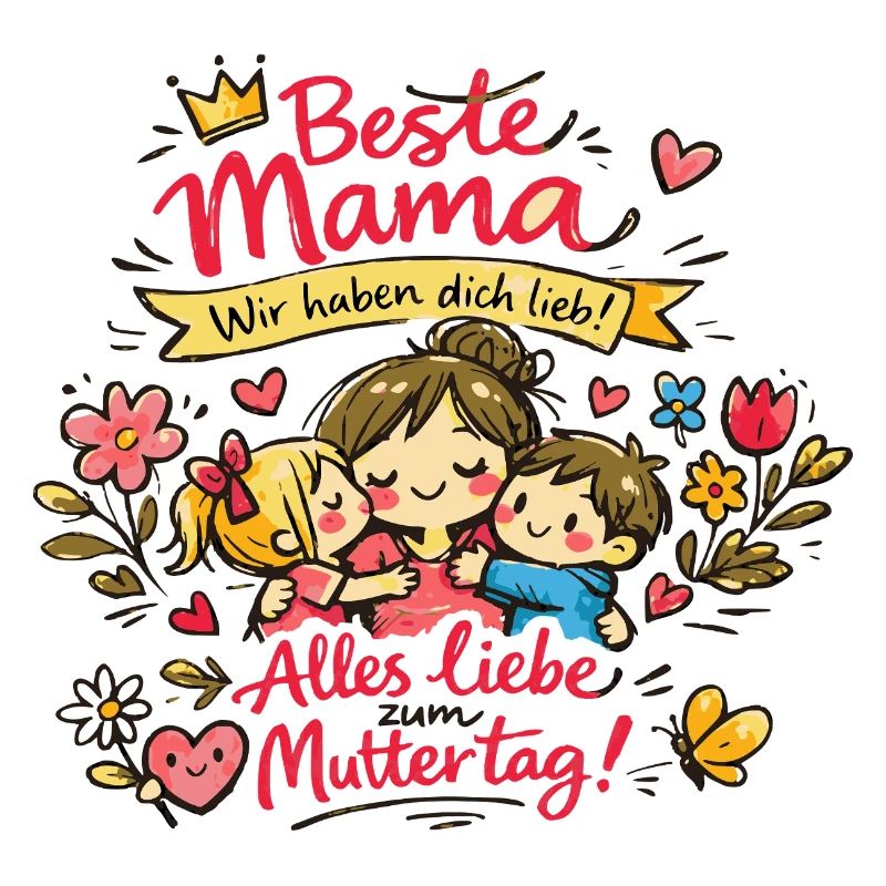  Mama Alles Liebe Muttertag