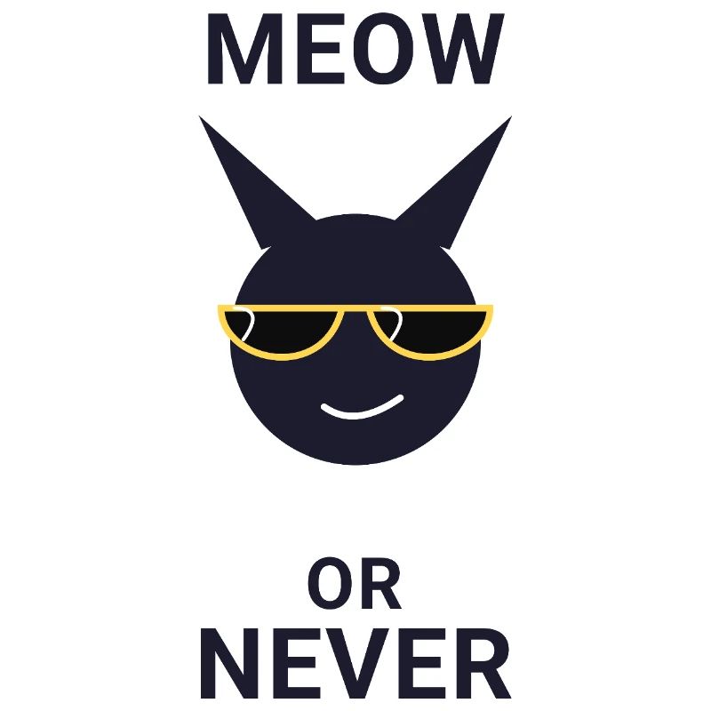 Miau oder nie Sonnenbrillenkatze