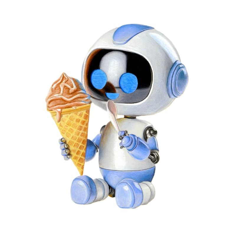 Roboter Eis