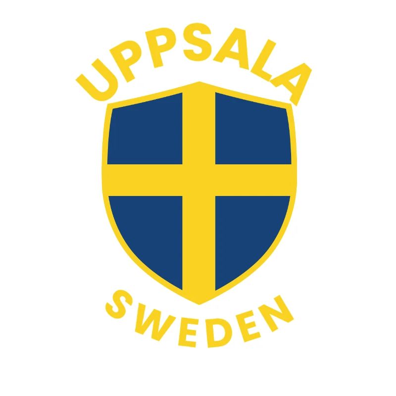 Emblème de Suède de l’écu d’Uppsala