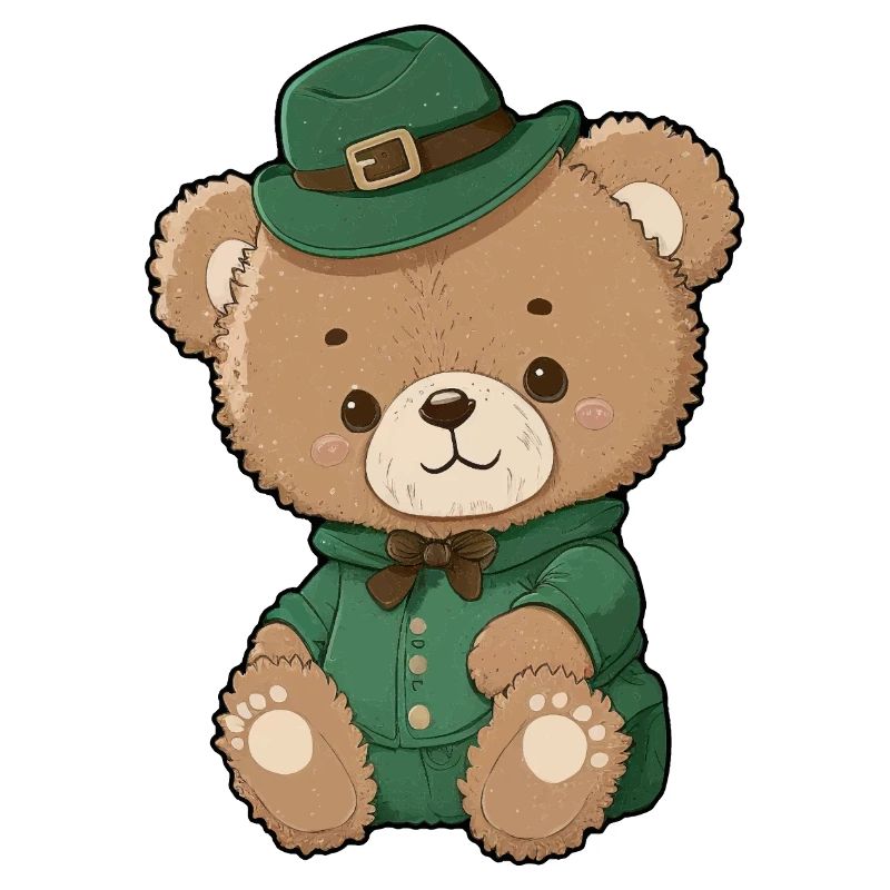 Emerald Leprechaun Bear
