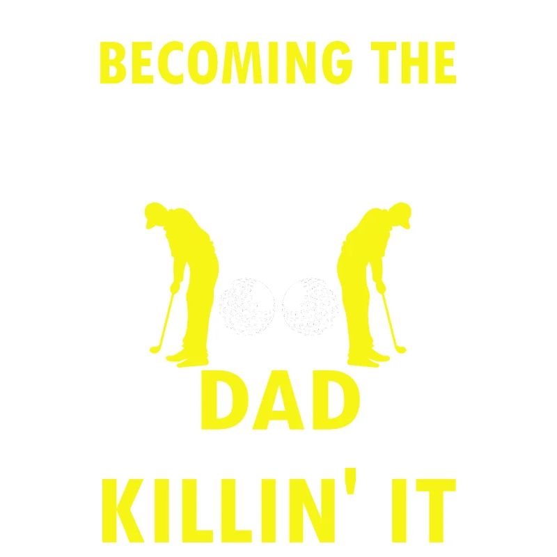 Cool Golf Dad Killing It Funny Player Pride