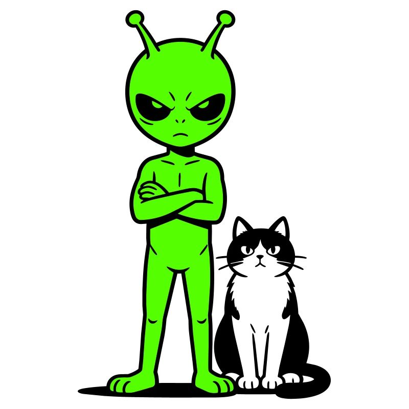 Humour comique extraterrestre