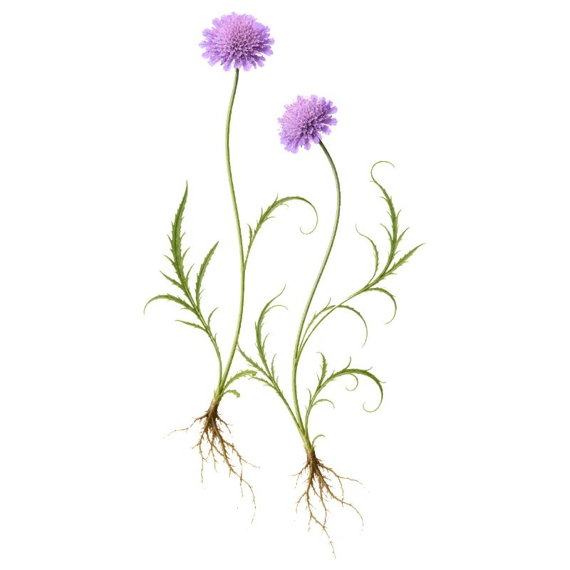 Illustration de la nature des fleurs de prairie