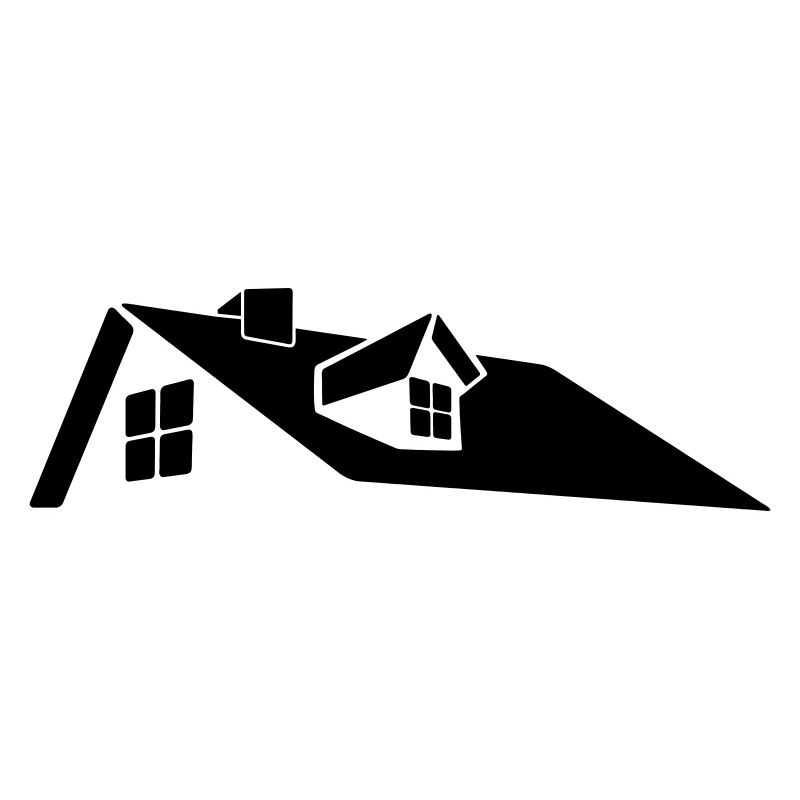 Logo des Dachhauses mit Dachgaube