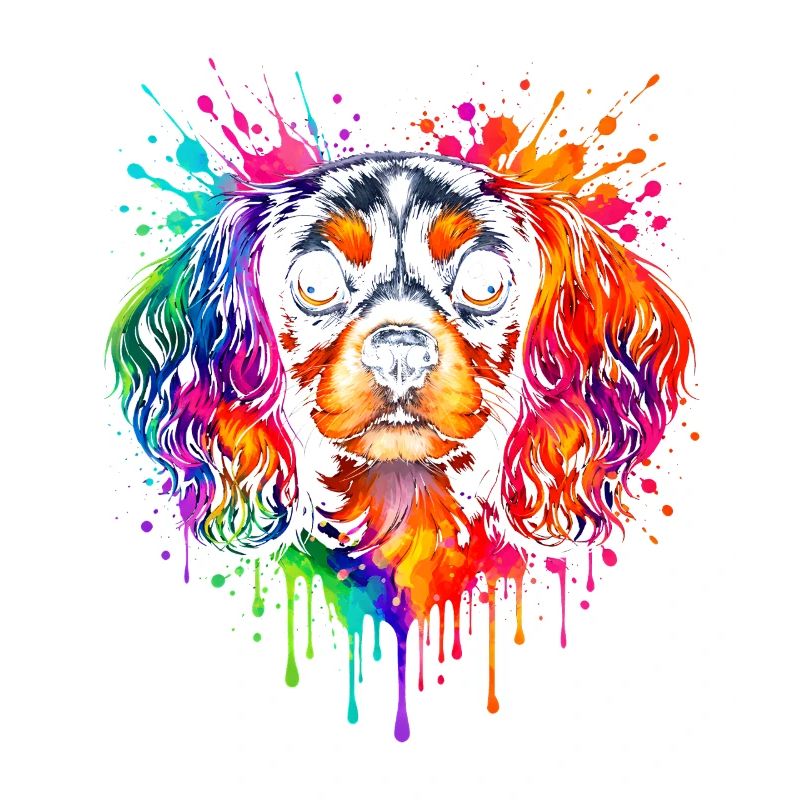 Cavalier King Charles | Spaniel Pop Art