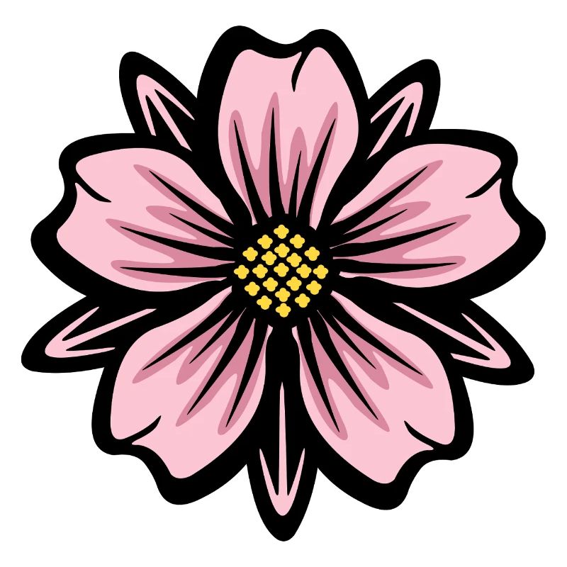 Splendeur de fleur rose