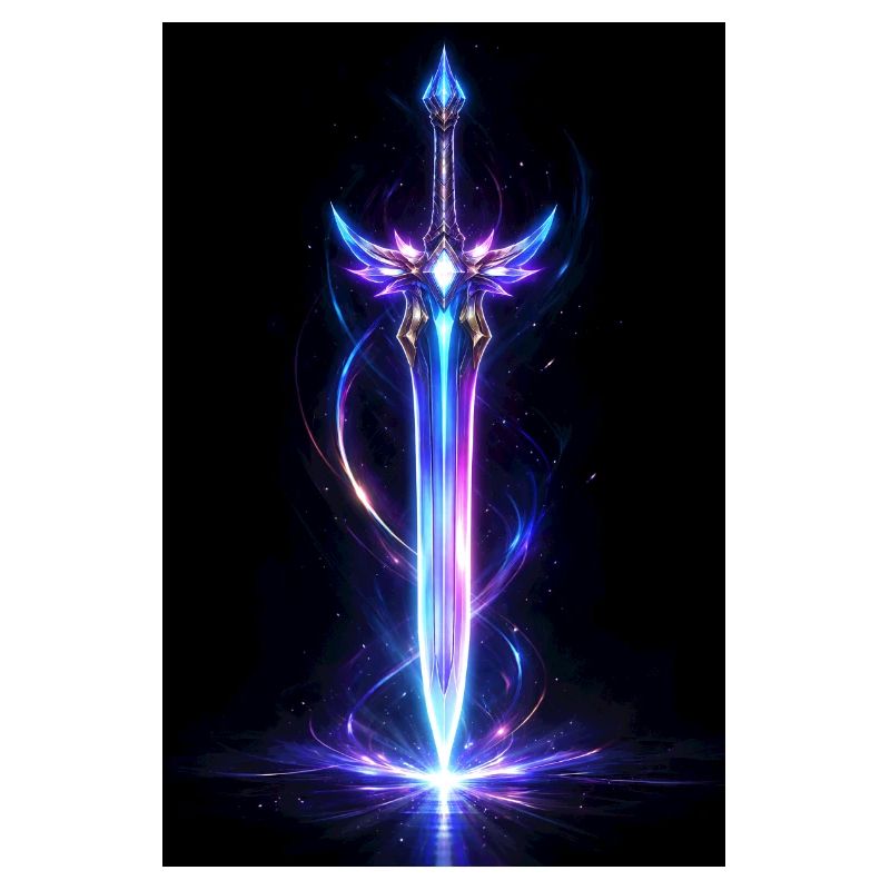 Neon Astral Sword
