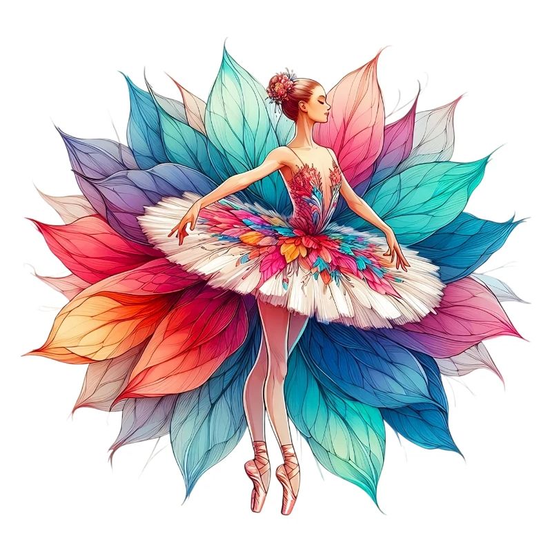 Danseuse de ballet avec tutu