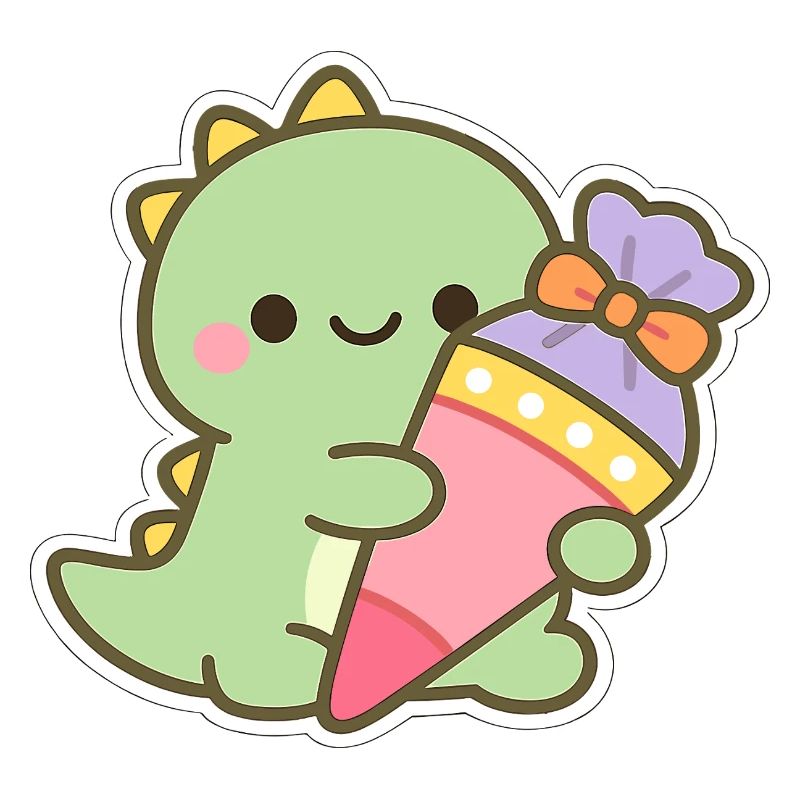 Schulkind Dino Einschulung Geschenk