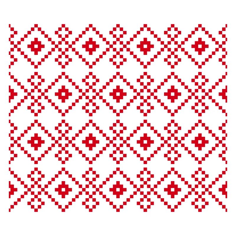 Weihnachtlicher einfarbiger Pullover (rot)