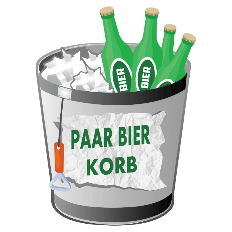 Paar Bier Korb